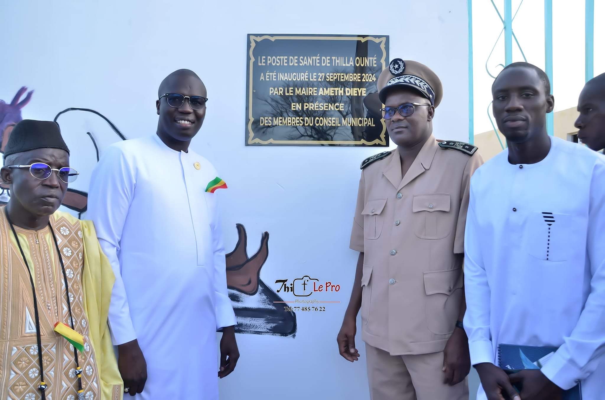 Inauguration du poste de santé de Thilla Ounté